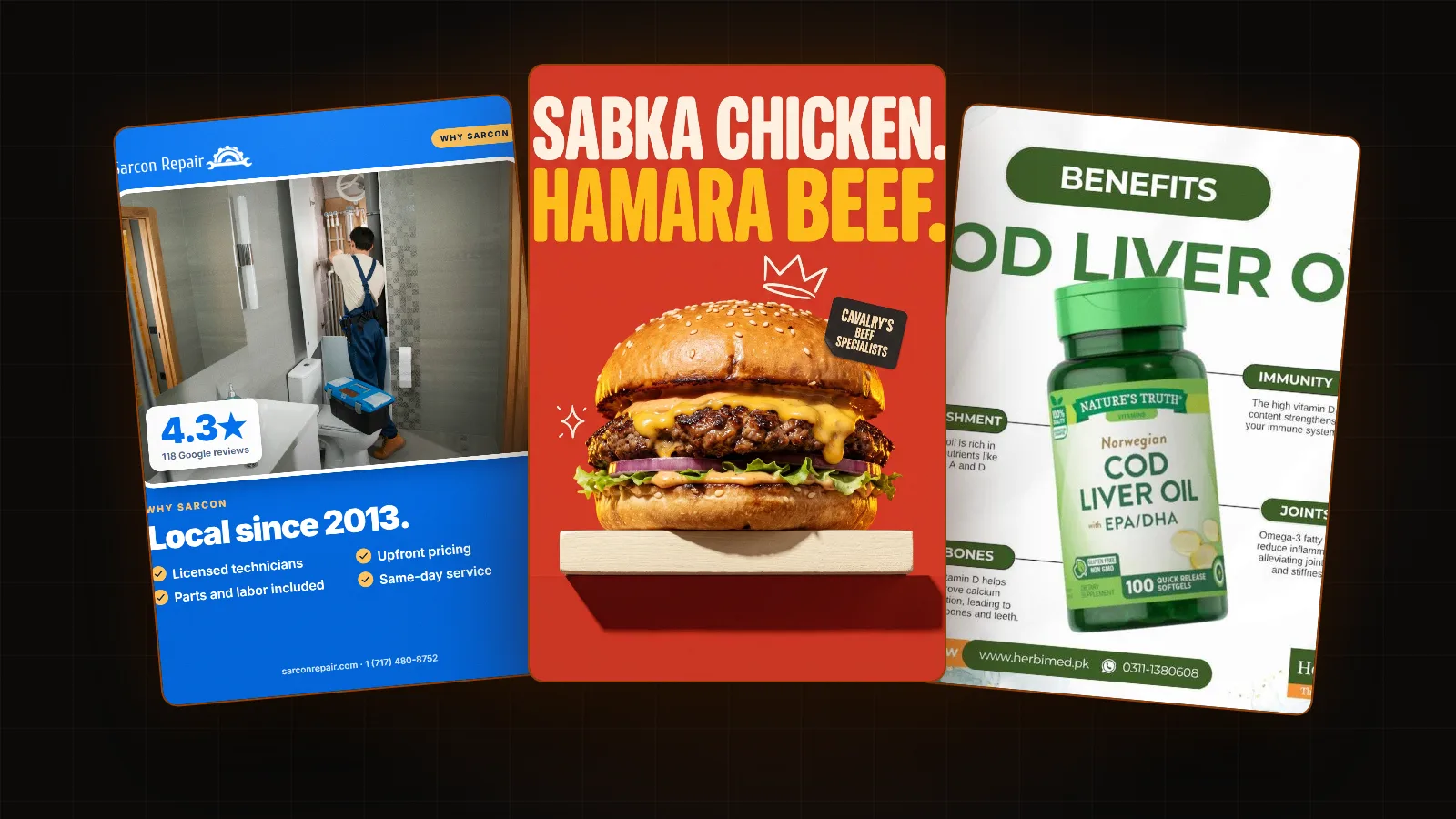 Content & Social: real client work