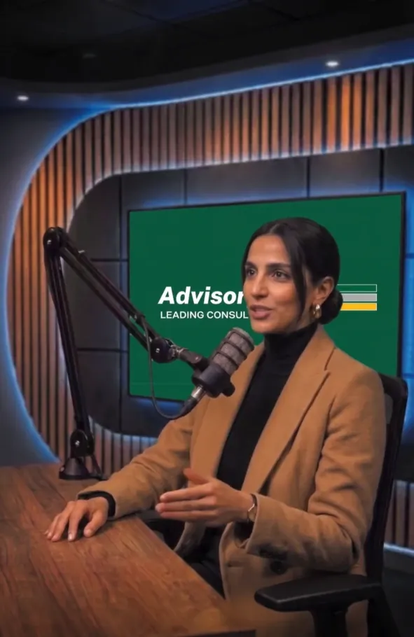 Advisory Corp: An AI-hosted podcast and briefing series for LinkedIn.