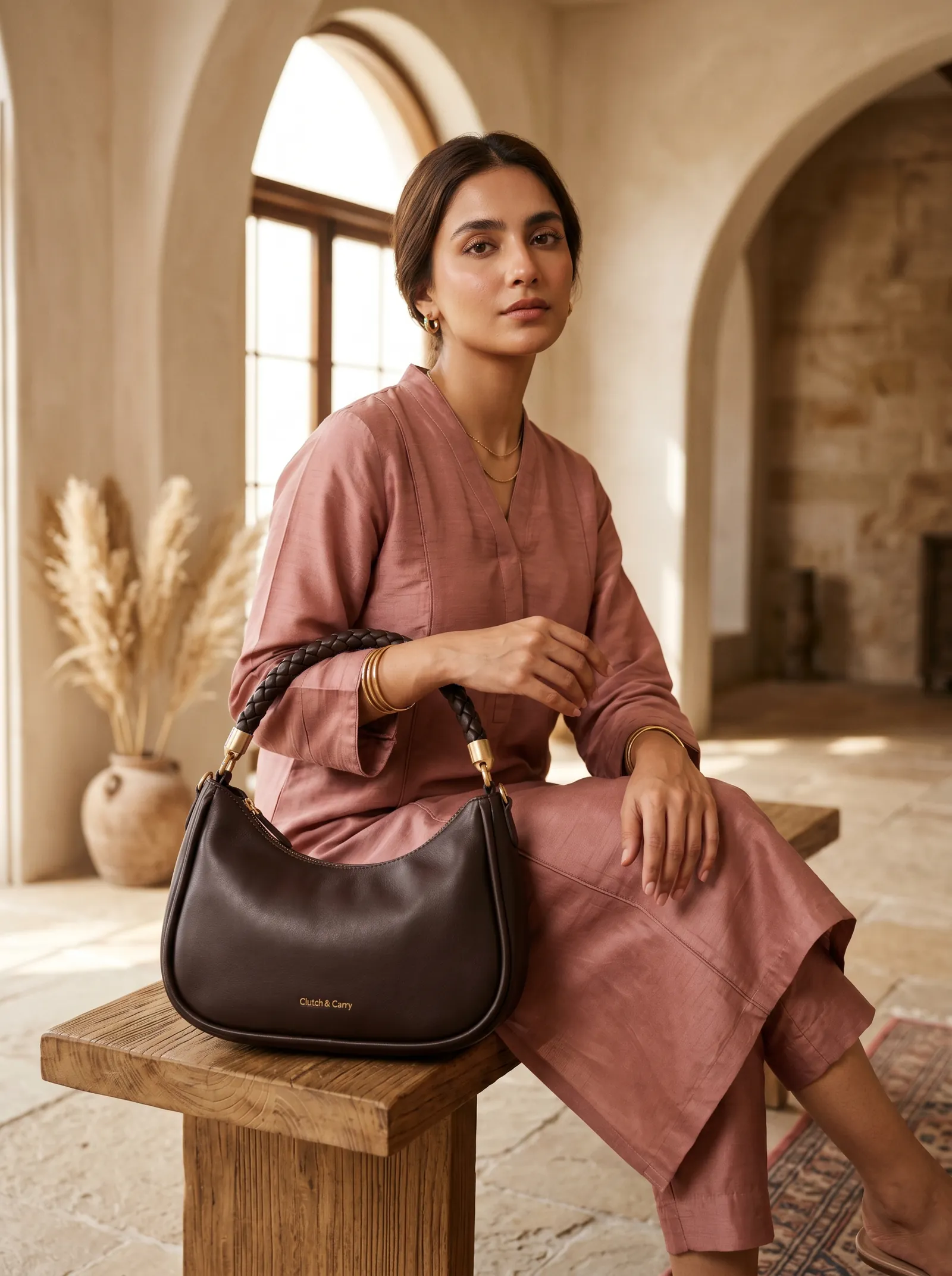 Clutch & Carry: A full handbag catalogue, no studio.